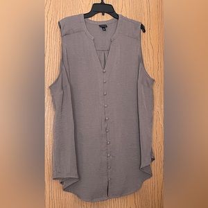 Taupe Sleeveless Blouse Size 26-28 from Torrid